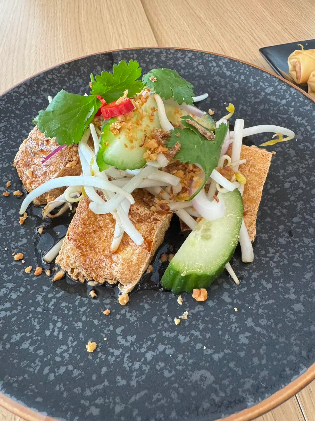 Fresh Thai restaurant dish served at Mac Thai Coomera